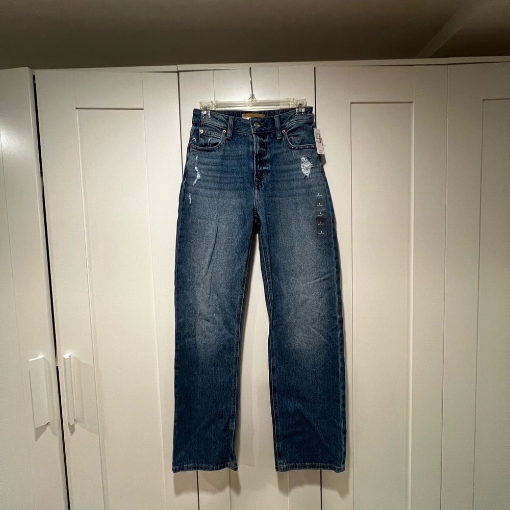 Goldie Blue Cheeky Wide Leg Jeans